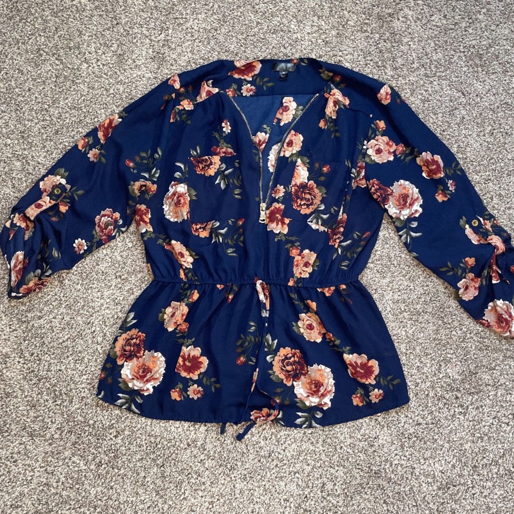 Floral Dressy Top